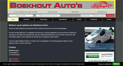 Desktop Screenshot of boekhoutautos.nl